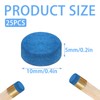LLXUANKK 25 Pcs Pool Cue Tips and Snooker Cue Replacement