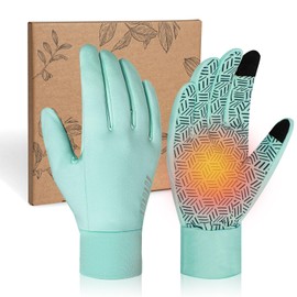 RIGWARL Winter Gloves for Men Women, Skeleton Gloves for Cold Weather with Touchscreen Fingers, Early Spring and Late Fall Glove for Cycling Motorcycle Skiing Running Hiking Dog Walking Hunting