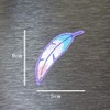 Feather Patch, Iron, Embroidery, Stylish, Applique, Easy to Use for