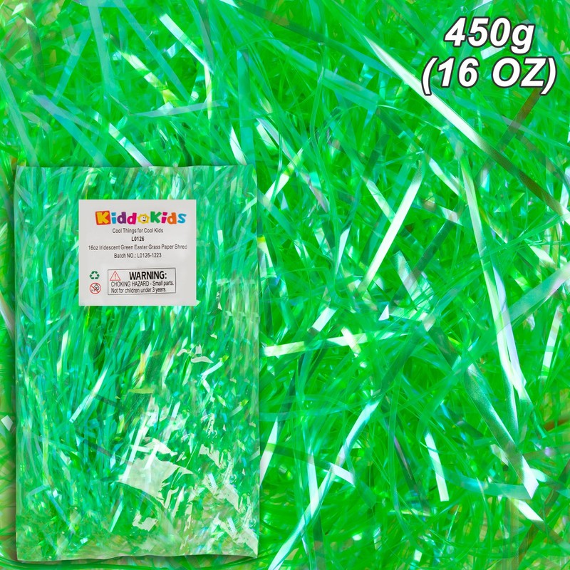 Kiddokids Easter Grass Craft Shredded Paper for Easter Baskets and