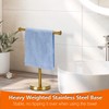 Kalitro Gold Towel Rack Hand Towel Stand, Bathroom Towel Holder