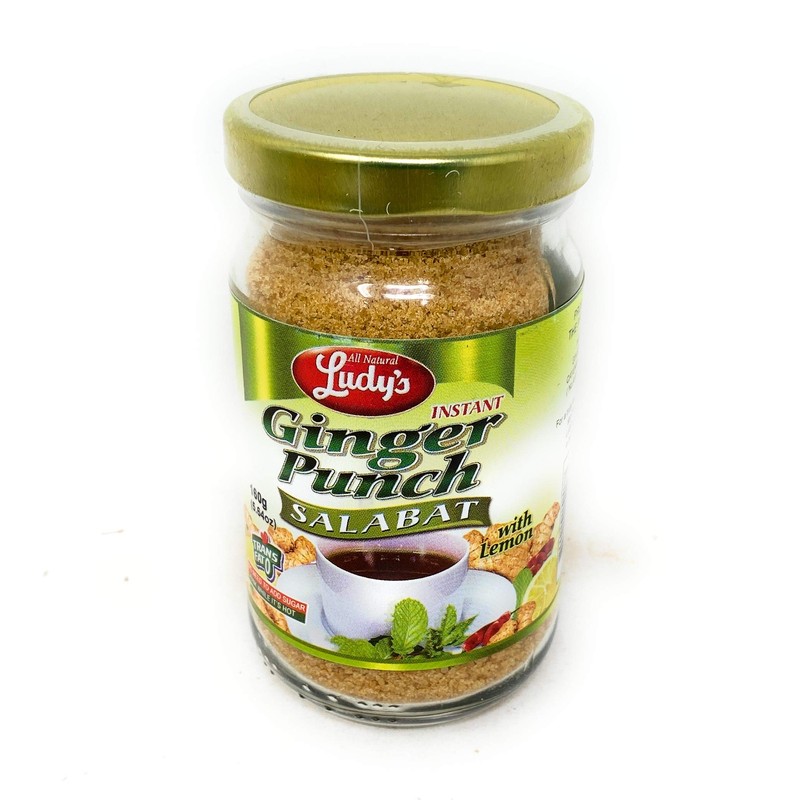 Ludy's Instant Ginger Punch Salabat With Lemon 160g (5.64oz), 3