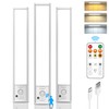 Under Cabinet Lights with Remote Control, USB Rechargeable Battery 180