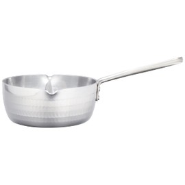Endoshoji Commercial TKG Yukihira Pan 18cm (7.1 inches) Shared Handle Thick Plate Main Body Aluminum Alloy Handle Material Stainless Steel (SUS304) AYK7202