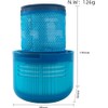 for Dyson V15 Filter Replacement Part,Washable Reusable HEPA Filter for