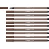 STABILO Pen 68 - Rotulador de punta de fieltro (10