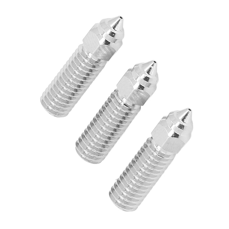 3Pcs 3D Printer Extruder Nozzle 1.75mm M6 High Speed Hotend
