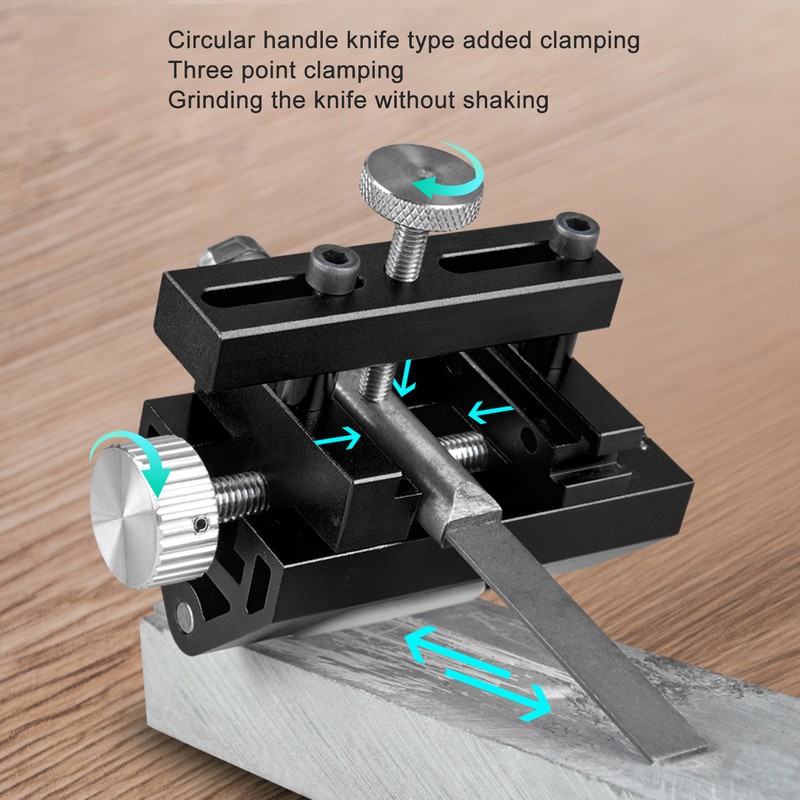 Honing Guide Aluminum Alloy Multifunctional Grinding Angle Clamping Range Adjustable
