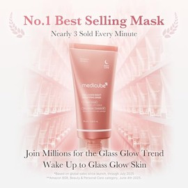 Medicube Collagen Overnight Wrapping Peel Off Facial Mask Pack - Elasticity  Hydration Care, Reduces Sagging  Dullness - Hydrolyzed Collagen For...   