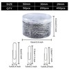 Paper Clips Metal Various Sizes Small Jumbo Medium Paper Clips