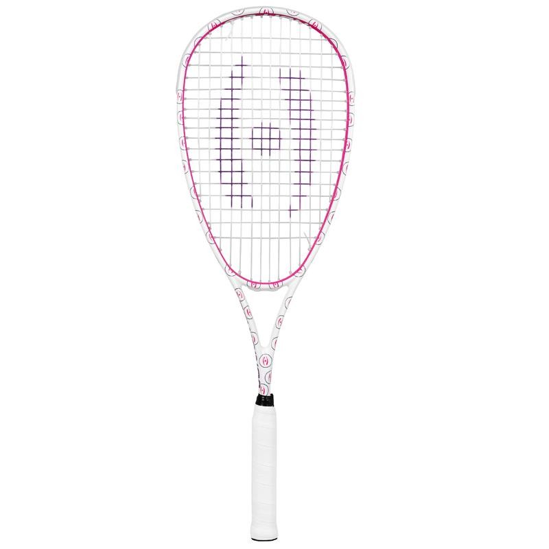 Harrow Junior 130 Squash Racquet - Color: White/Green/Blue