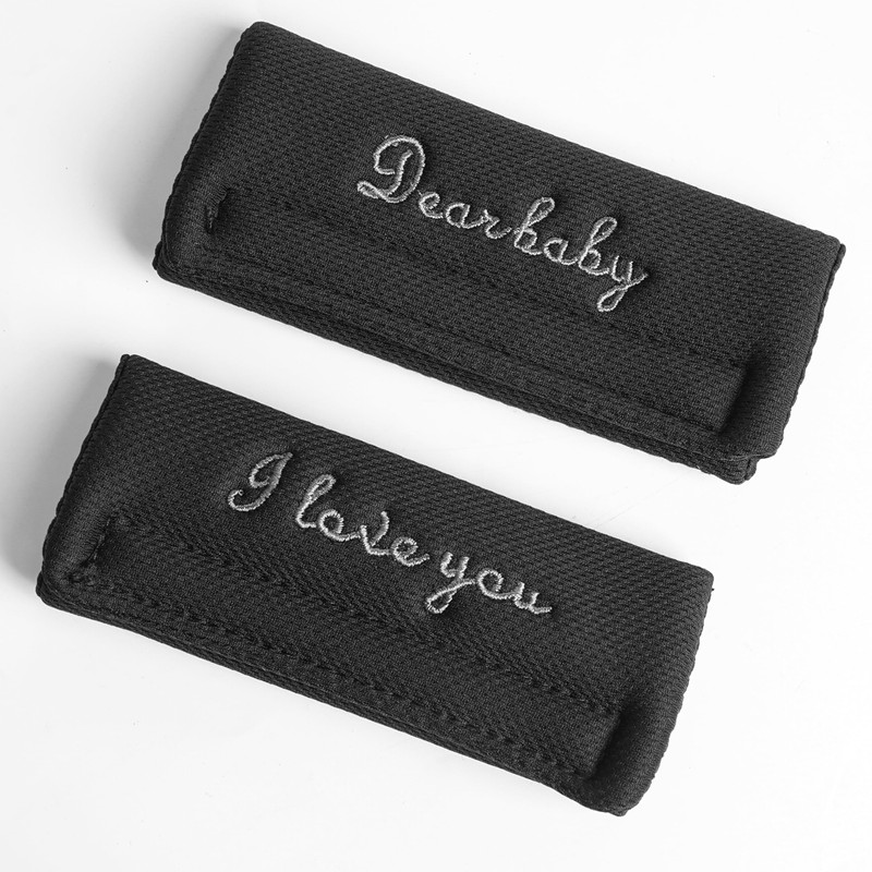 Storchenbeck Seat Belt Pad Set, Universal for Baby Seat, Buggy,