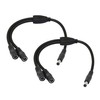 CERRXIAN 5.5/2.1MM 12V DC Power Splitter Cable 1 Male to
