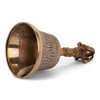 NKlaus Bell with Dorje Handle 14.5 cm Ritual Object in