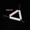 Laboratory Clay Triangle Ceramic Tube Stable Clay Triangle for Support