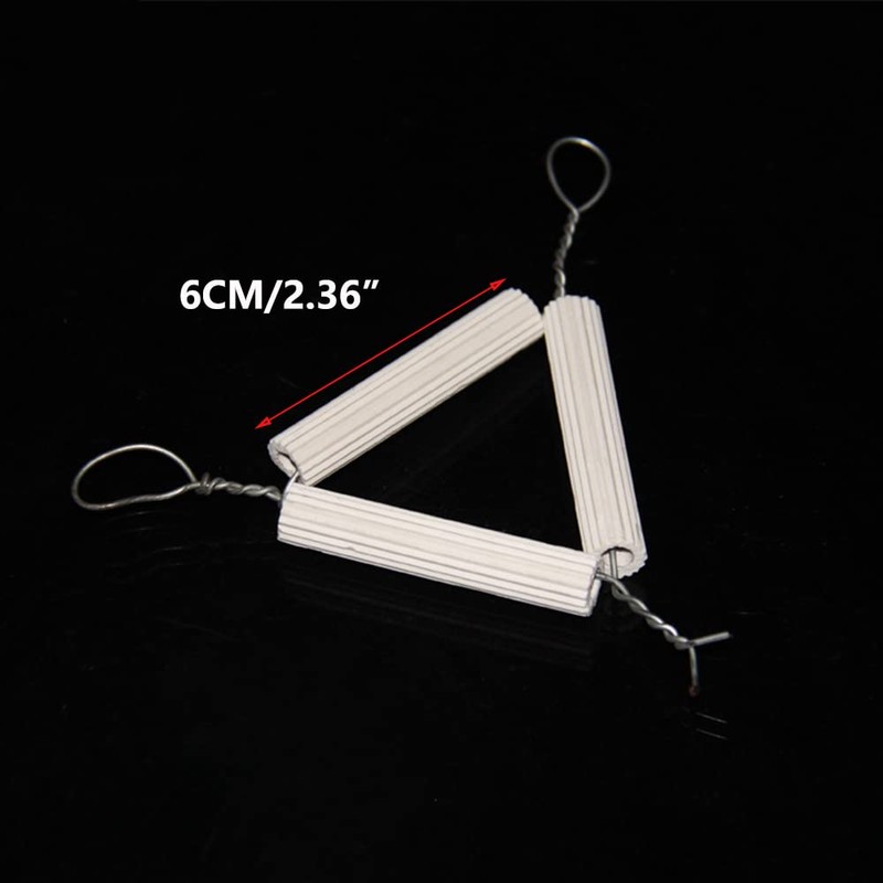 Laboratory Clay Triangle Ceramic Tube Stable Clay Triangle for Support