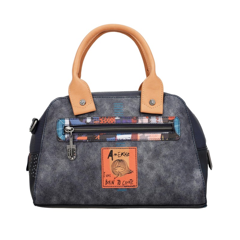 Anekke Contemporary 37811-203 Backpack - Blue, Multi-Colour, One Size