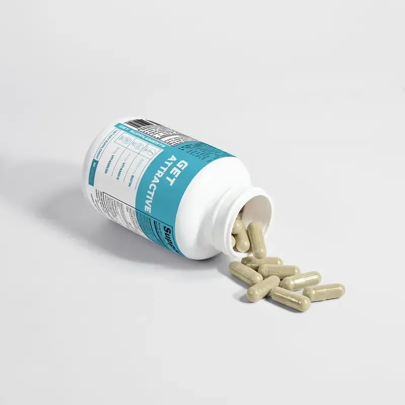 GET ATTRACTIVE Supplements - Natural Vitamin Nail Biotin Beauty 5000