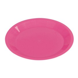 Pearl Metal D-216 Vacation & Party PC Plate, 7.9 inches (20 cm), 3P (Pink)