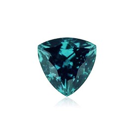0.25-0.41 Cts of 4x4x4 mm AAA Trillion (1 pc) Loose Lab Created Alexandrite Gemstone