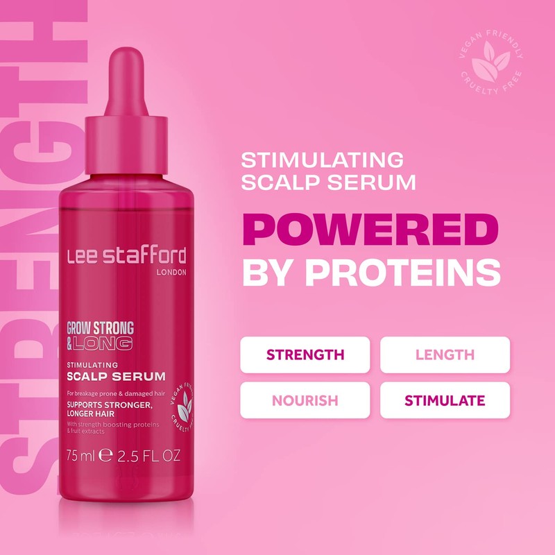Lee Stafford Grow Strong & Long Stimulating Hair Growth Scalp