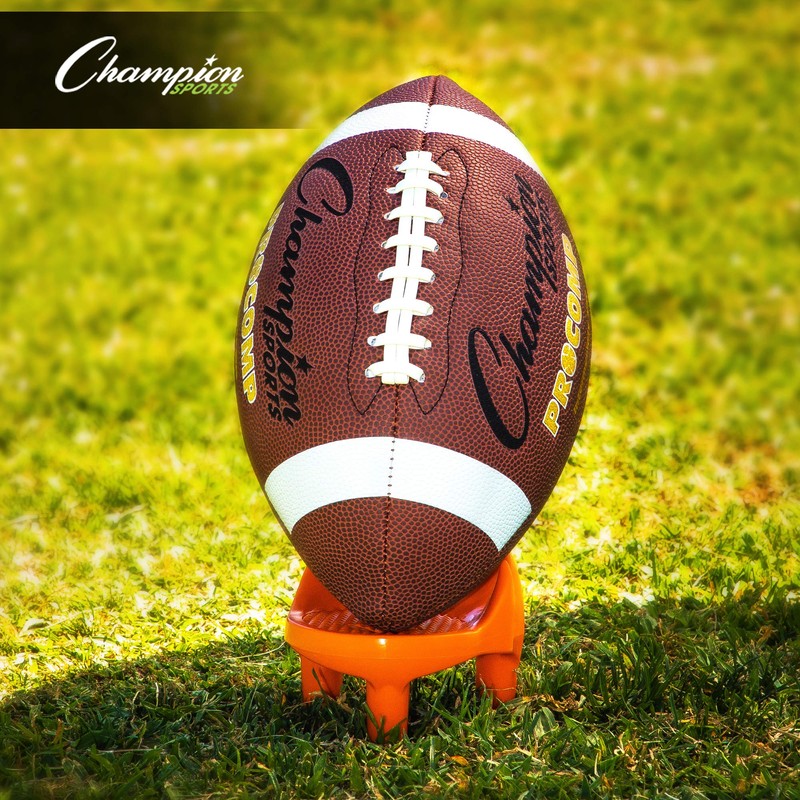 Champion Sports Football 2 Inch Sidewinder Soccer Style Kicking Tee