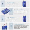 Puroma 2 Pack TSA Approved Luggage Locks, 4 Digit Combination