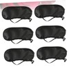 BIUDECO 20pcs Travel Blindfold Eye Mask Disposable Black Sleeping Eye