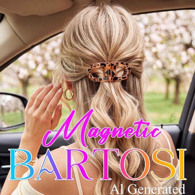 Magnetic Hair Clips Acrylic Claw Clips Hair Accessories for women