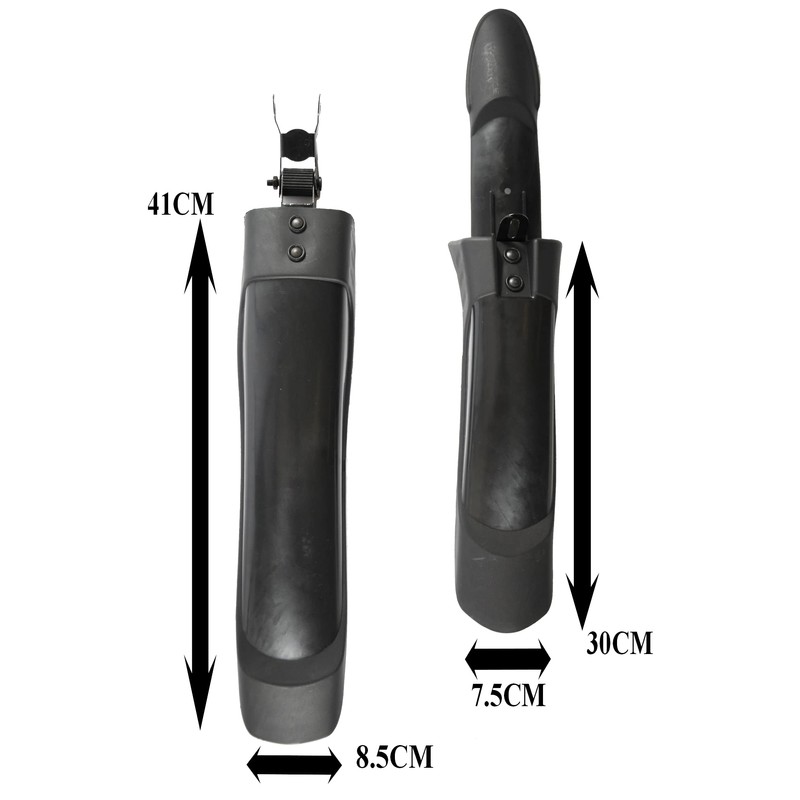 Ammaco Bike Mudguard Set 24-26" Wheel MTB Suspension Full Suspension