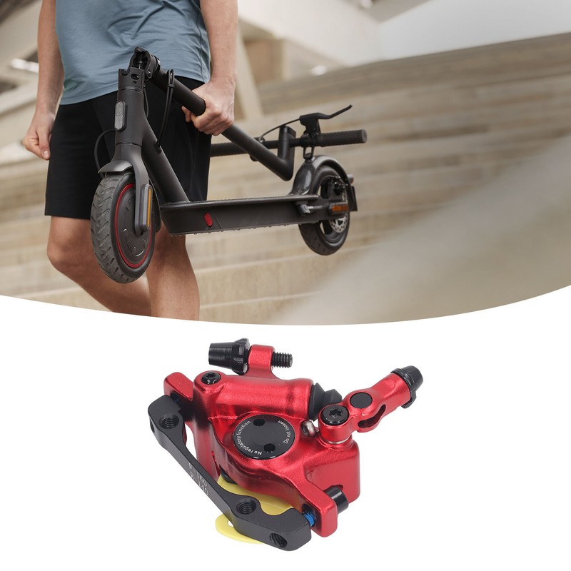 Electric Scooter Disc Brake Calipers Aluminium Alloy Quick Response Wheel