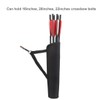 KRATARC Archery Crossbow bolts Arrow Tube Hip Quiver Waist Hanged