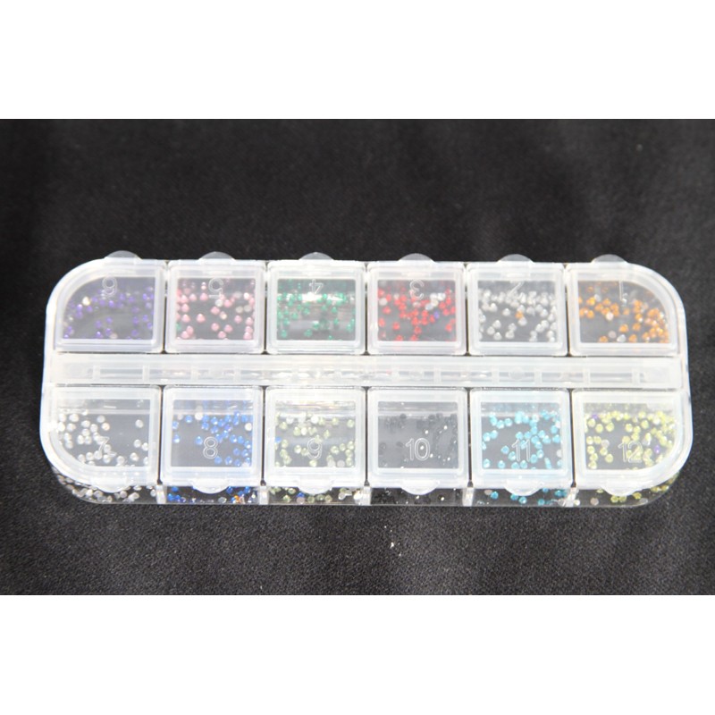 Rhinestone Container Box with Rhinestone