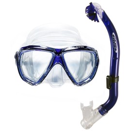 Tilos Cyclops Mask with Oracle Dry Snorkel Jr. Set (Transparent Blue)
