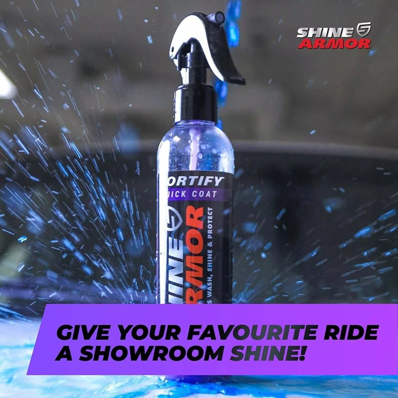SHINE ARMOR Ceramic Coating Fortify Quick Coat Car Wax Polish