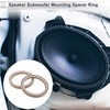 RATCHROLL 2 Set Universal Speaker Spacer Ring Tweeter Speaker Spacer