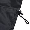 Lybunair Dustproof Fire Pit Cover, Waterproof Outdoor Fireplace Cover, Sunproof