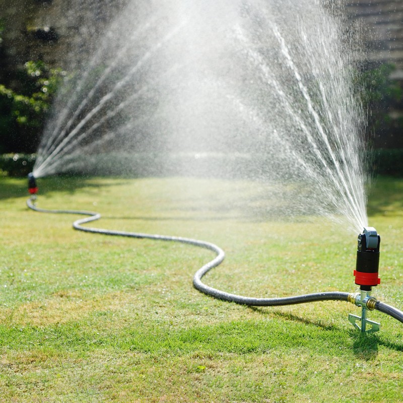 Eden 94143 Multi-Pattern Sprinkler Plus One-Direction Misting System with Metal