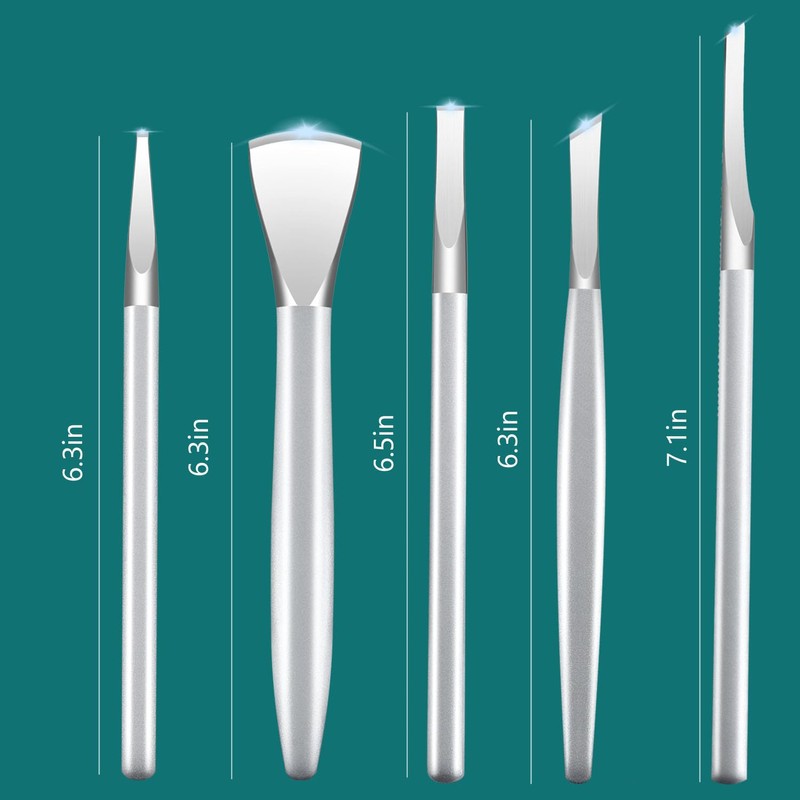 Pedicure Knife Ingrown Toenail Kit, 5 PCS Professional Pedicure Tool
