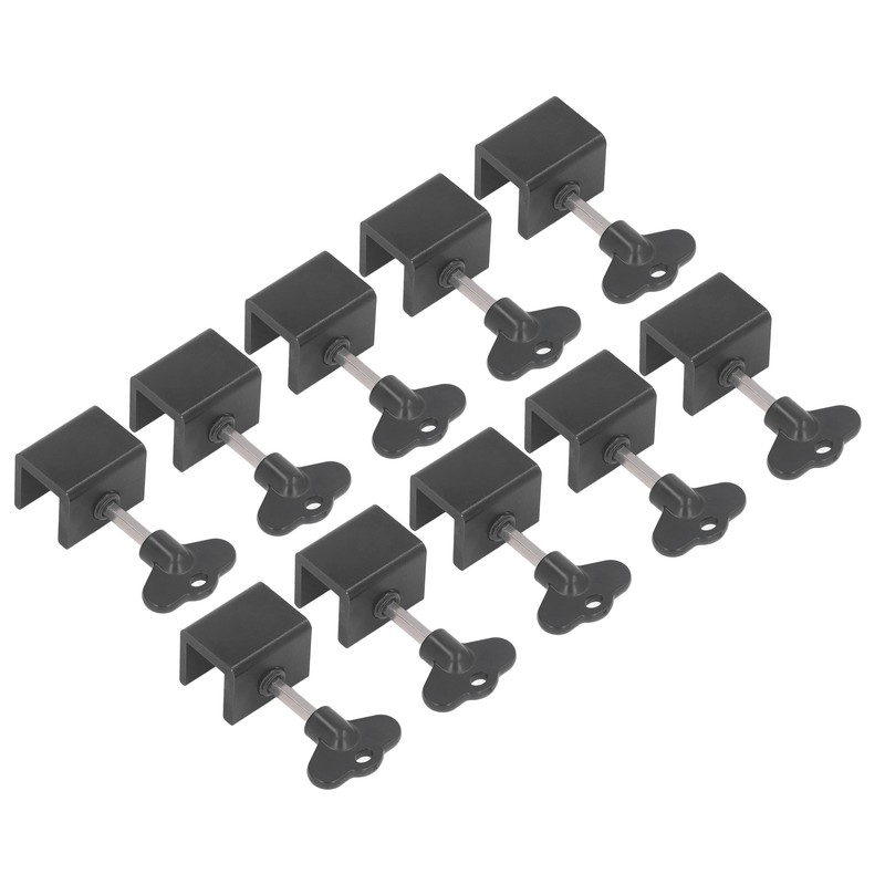 15Pack Sliding Door Lock Kit with Wrench Single Hole Adjustable