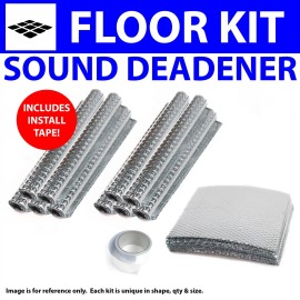 Zirgo High Performance Cooling Products Heat & Sound Barrier 1966-1970 Ford Falcon Floor Pro Kit Seam Tape