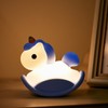LED Silicone Night Light for Kids USB Rechargeable Cute Horse