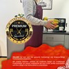 ZOLLNER Apron with Bib 65% Cotton, 35% Polyester, 80 x