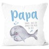 SpecialMe® Cushion Cover "Danke DASS du immer für Mich da