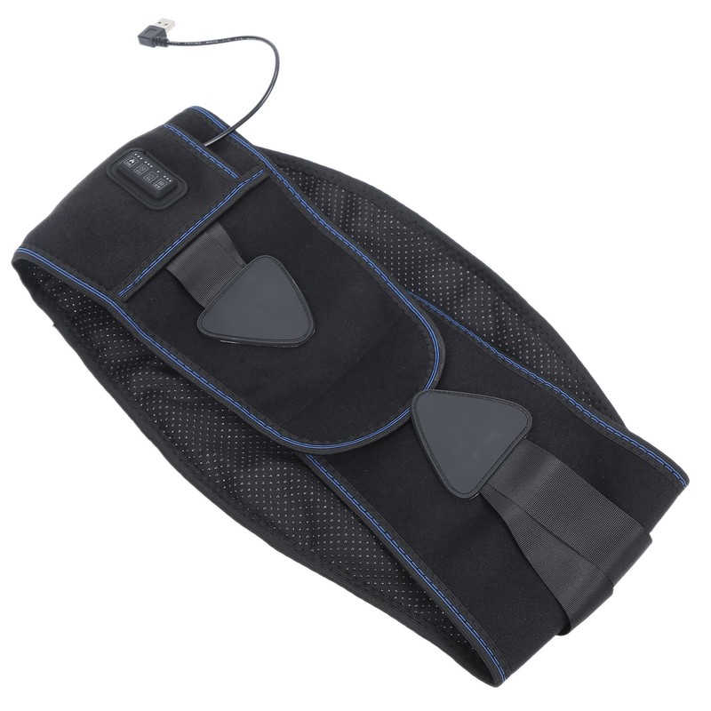 Heating Massage Waist Belt 3 Gears Adjustment Vibration Massage Back