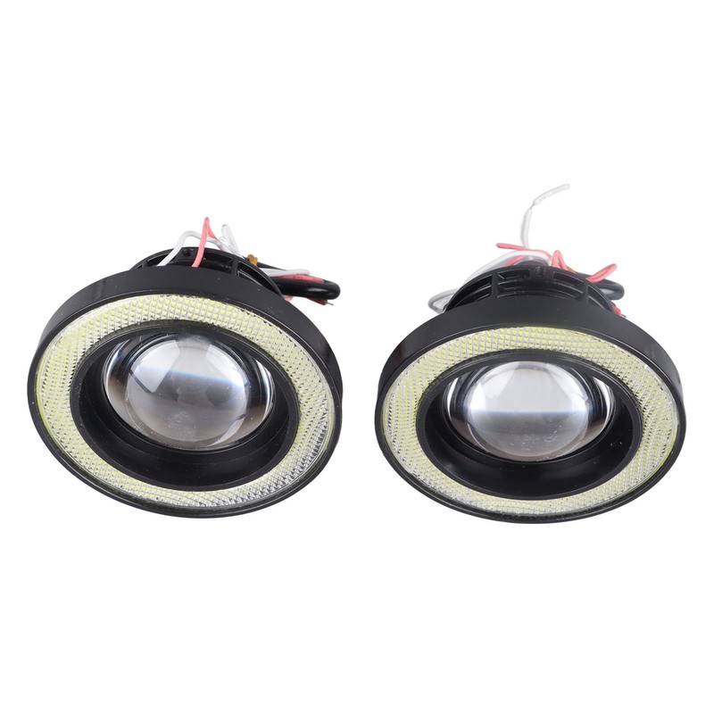 3.5in Car Fog Light Aluminum Housing Waterproof Bright LED Universal