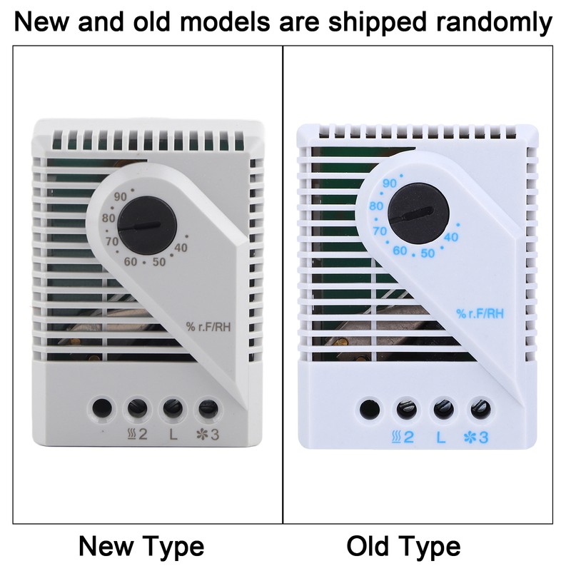 MFR012 Mechanical Humidity Controller Hygrostat Fan Heater for TV Cabinet