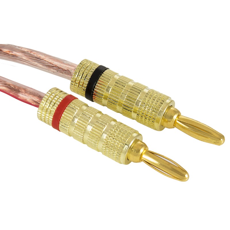 Poppstar 20x High End Banana Plug (3-piece plug), Bananas for