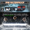 Nrgedzam LED Side Marker Lights LED Rear Bumper Marker Lamps