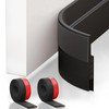 Suptikes 2 Pack Door Draft Stopper，Door Sweep for Exterior &